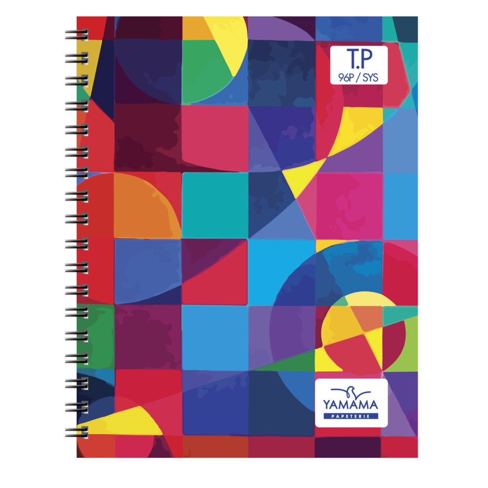 Cahier TP Wiro 96P SYS Couverture Plastique PM – Image 2