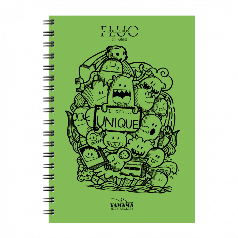 Cahier Wiro 300P GF Fluo CP BMV 80G – Image 3