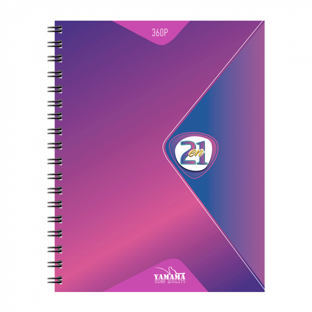 Cahier Wiro Multi-matière 360P PF CP UNI 80G 2en1 – Image 3