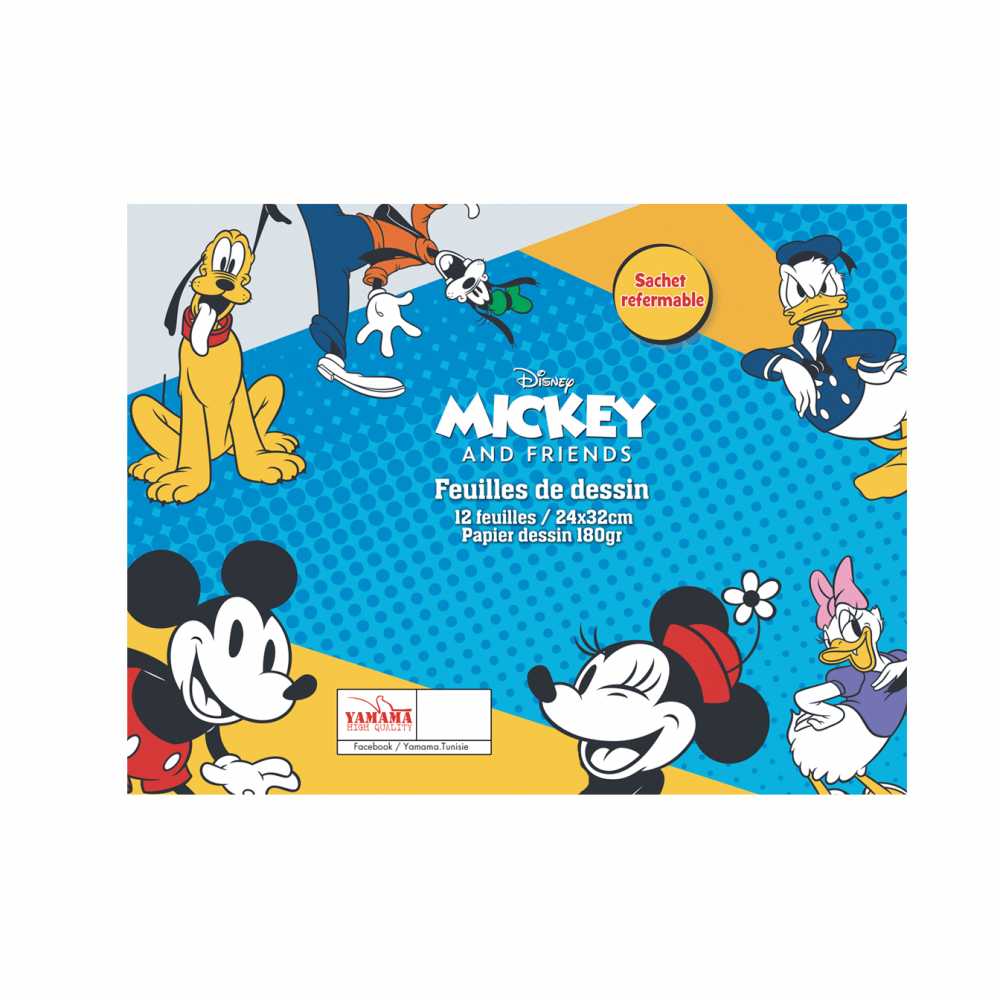 Pochette Dessin de 12 Feuilles Disney – Image 4