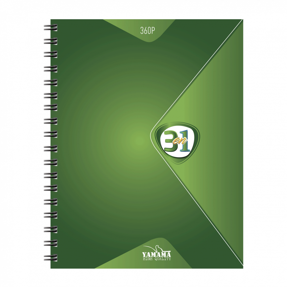 Cahier Wiro Multi-matière 360P PF CP UNI 80G 3en1 – Image 4